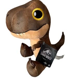 Kohl’s Cares Jurassic World Brown T-Rex Dinosaur 9” Plush Stuffed Animal NEW!